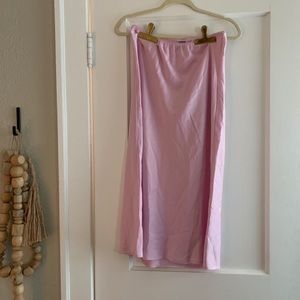 Target Satin Midi slip skirt